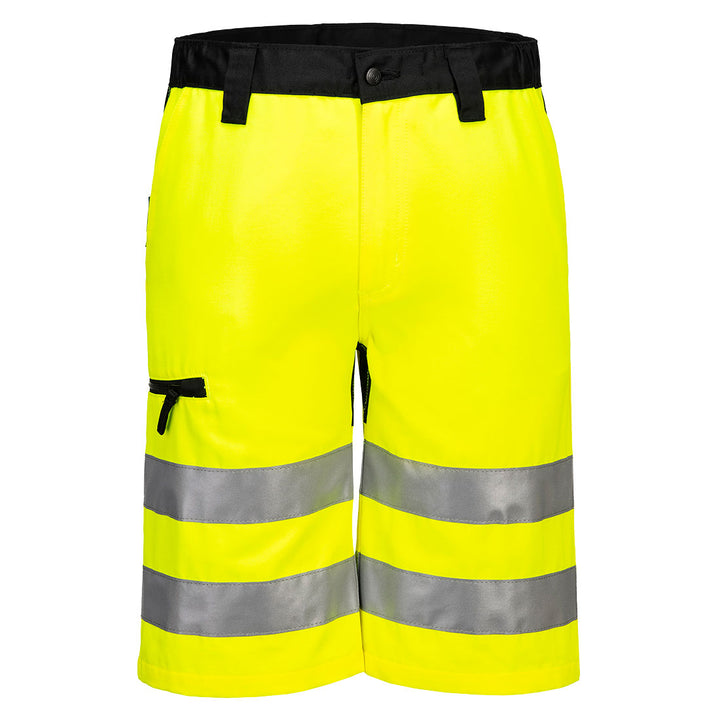 WX2 Pantaloni Scurti Eco Hi-Vis - Galben/Negru