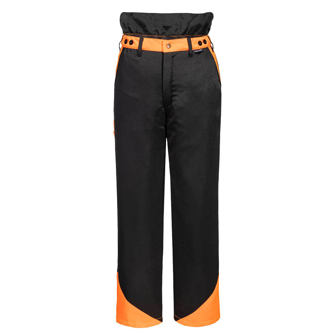 Pantaloni de forestieri Oak Chainsaw - Negru