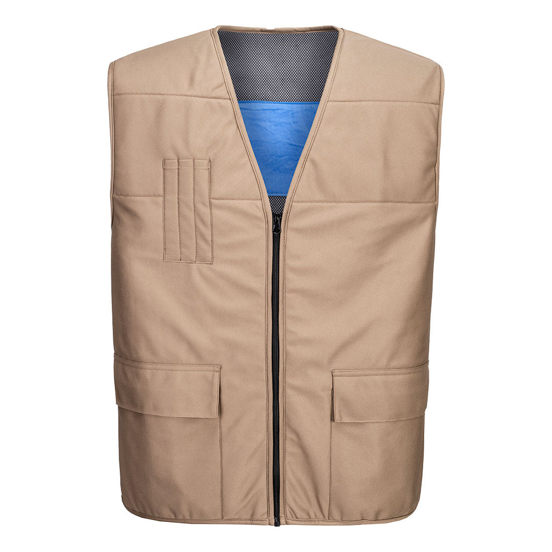 Vesta de racorire pentru comfort termic - Kaki