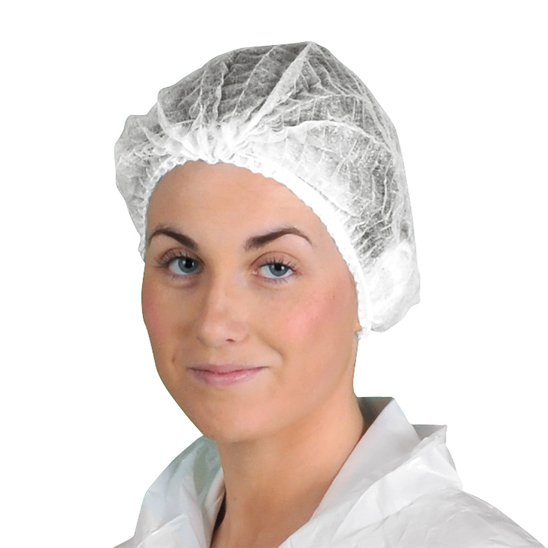 PP de unică folosință Mob Cap (PK3000) - Alb