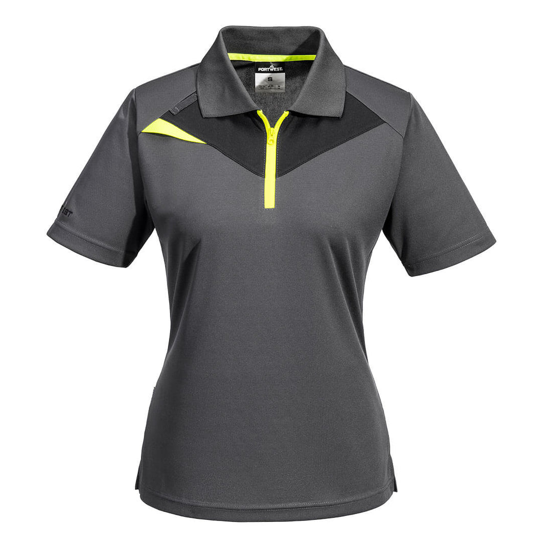 DX4 Tricou Dama Polo S/S - Gri metalic