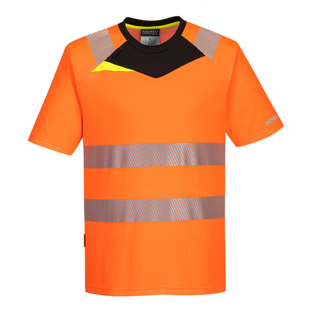 DX4 Tricou S/S - Portocaliu/Negru