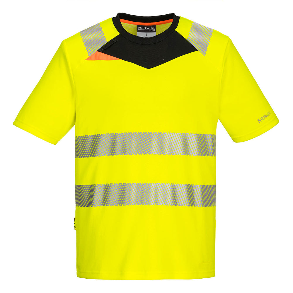 DX4 Tricou S/S - Galben/Negru