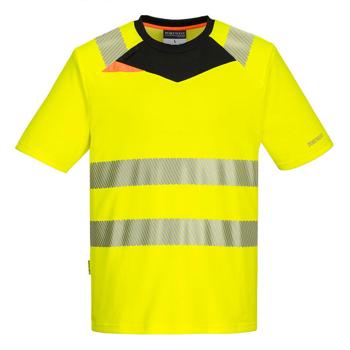 DX4 Tricou S/S - Galben/Negru