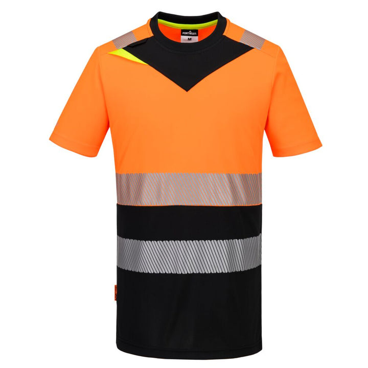 Tricou PW3 Hi Vis Clasa 1 - Portocaliu/Negru
