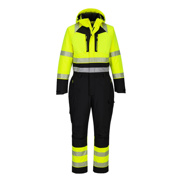 PW3 Combinezon de iarnă Hi-Vis - Galben/Negru