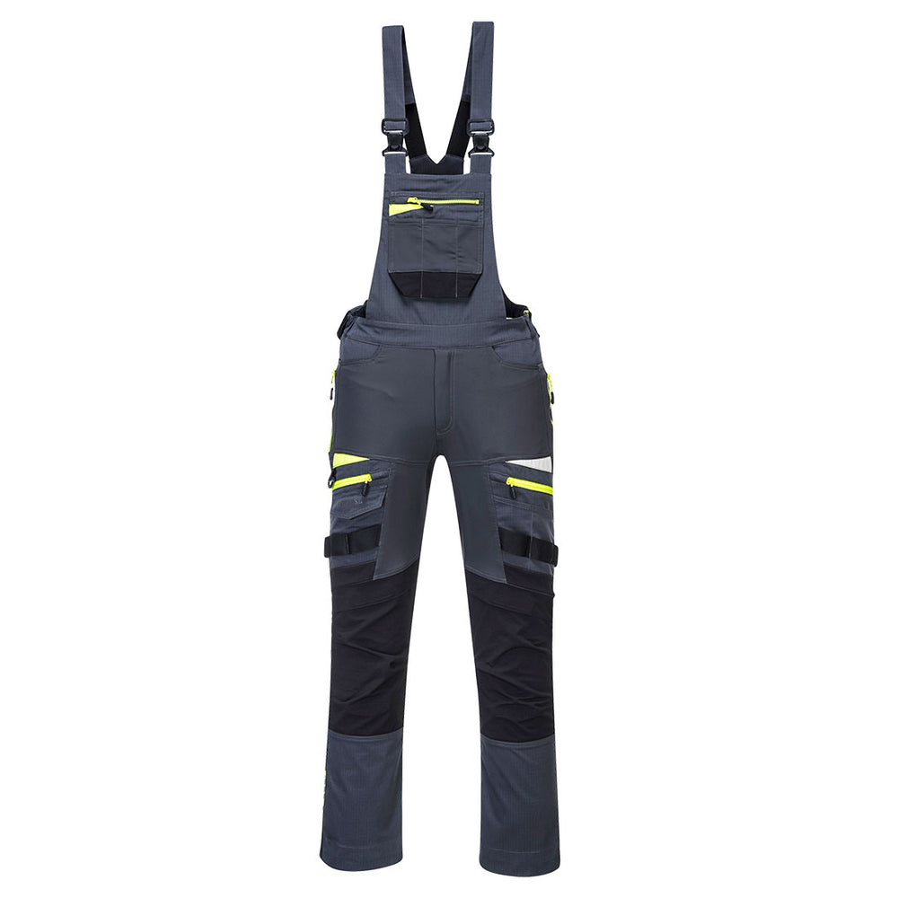 Pantaloni cu pieptar gama DX4 - Gri metalic
