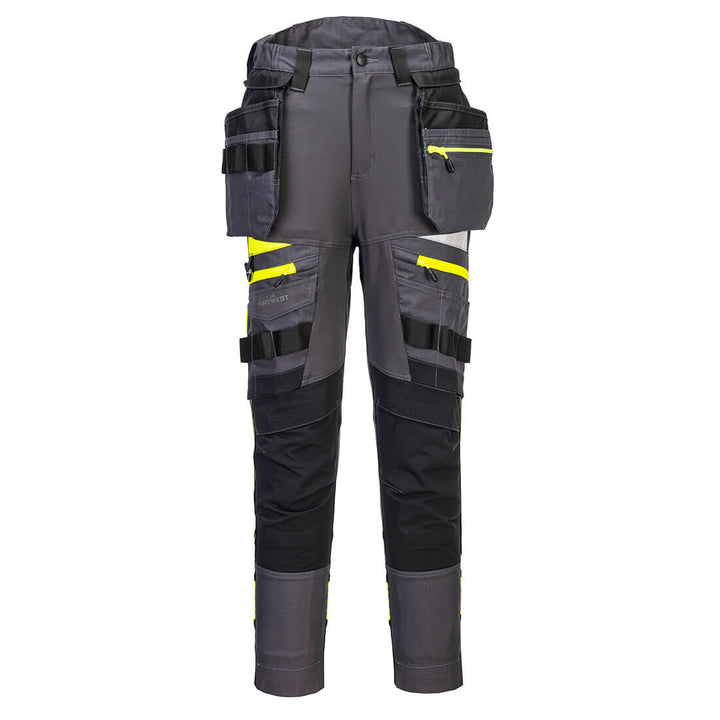 Pantaloni cu buzunare detașabile pentru femei DX4 Holster Pocket - Gri metalic