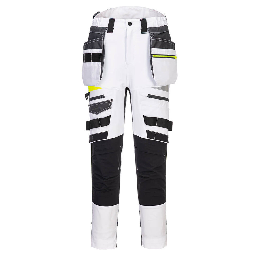 Pantaloni cu buzunare detașabile pentru femei DX4 Holster Pocket - Alb