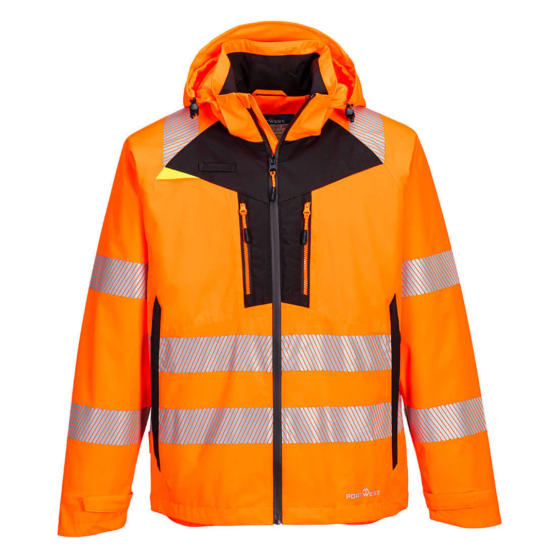 Jacheta de Ploaie Hi-Vis - Portocaliu