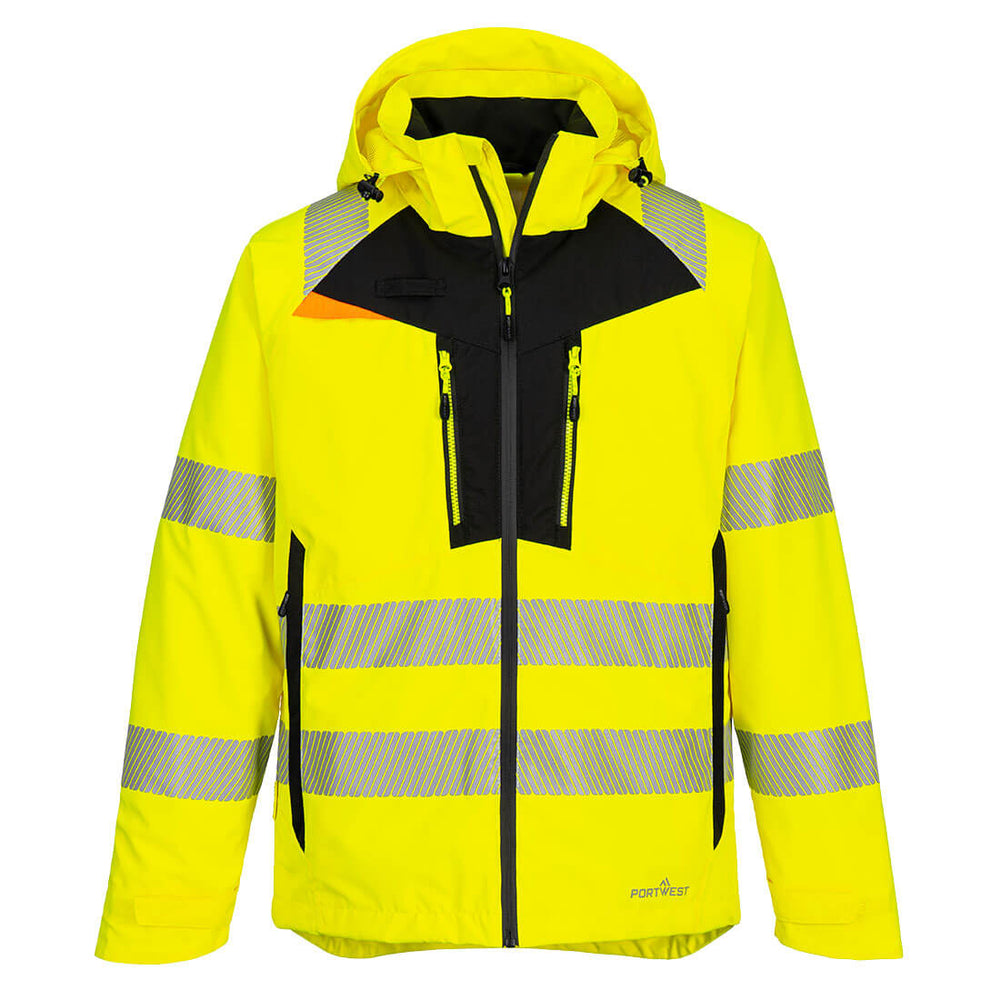 Jacheta de Ploaie Hi-Vis - Galben