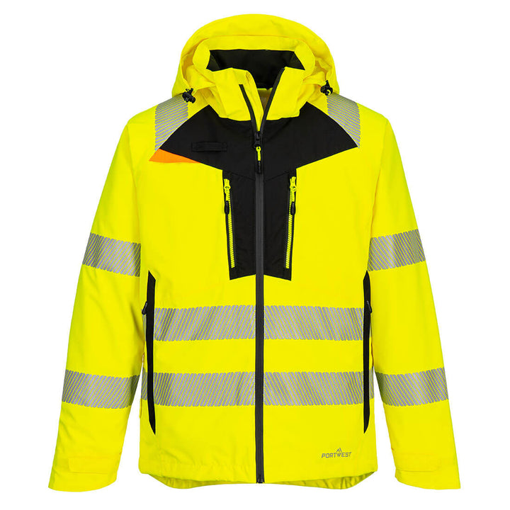 Jacheta de Ploaie Hi-Vis - Galben