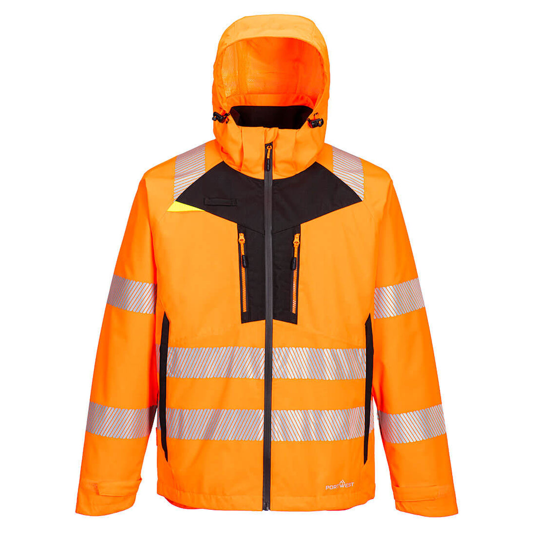 DX4 Hi-Vis 4-in-1 Jacheta - Portocaliu/Negru
