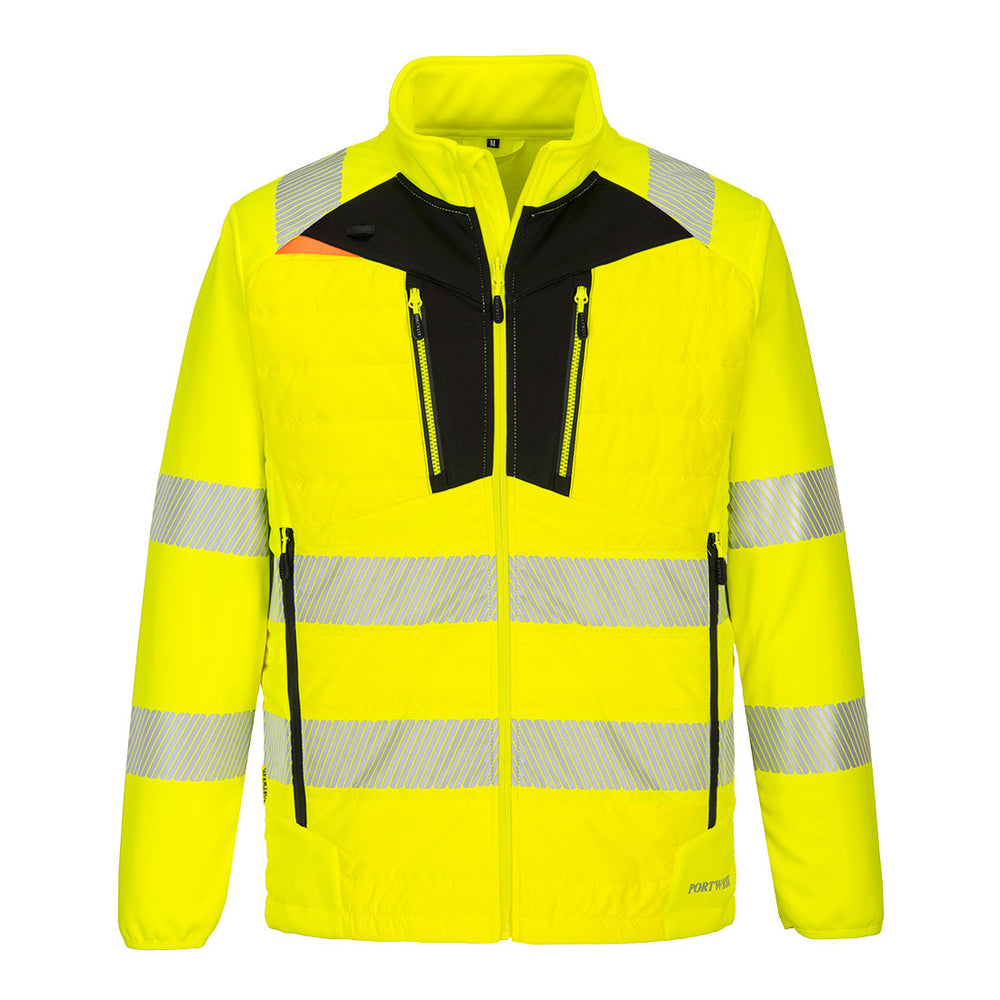 DX4 Jachetă Buffle Hibrid Hi-Vis - Galben/Negru
