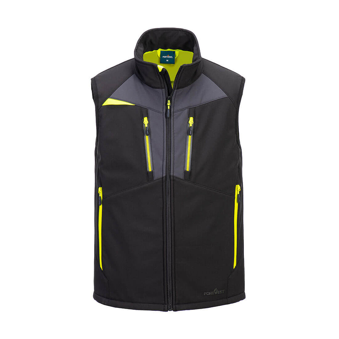 DX4 Vestă Softshell Gilet (3L) - Negru