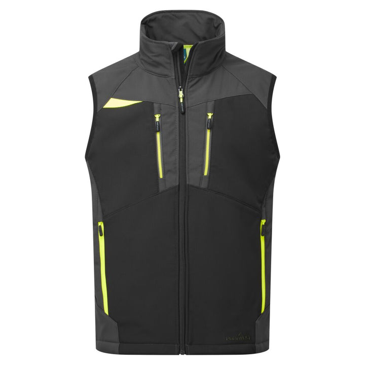 DX4 Vestă Softshell Gilet (3L) - Gri metalic