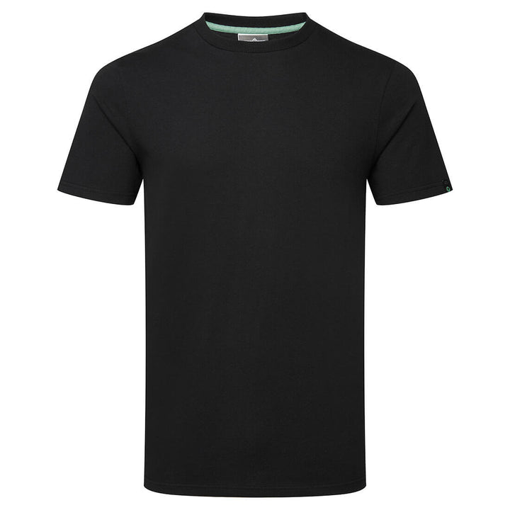 Tricou reciclabil din bumbac organic - Negru