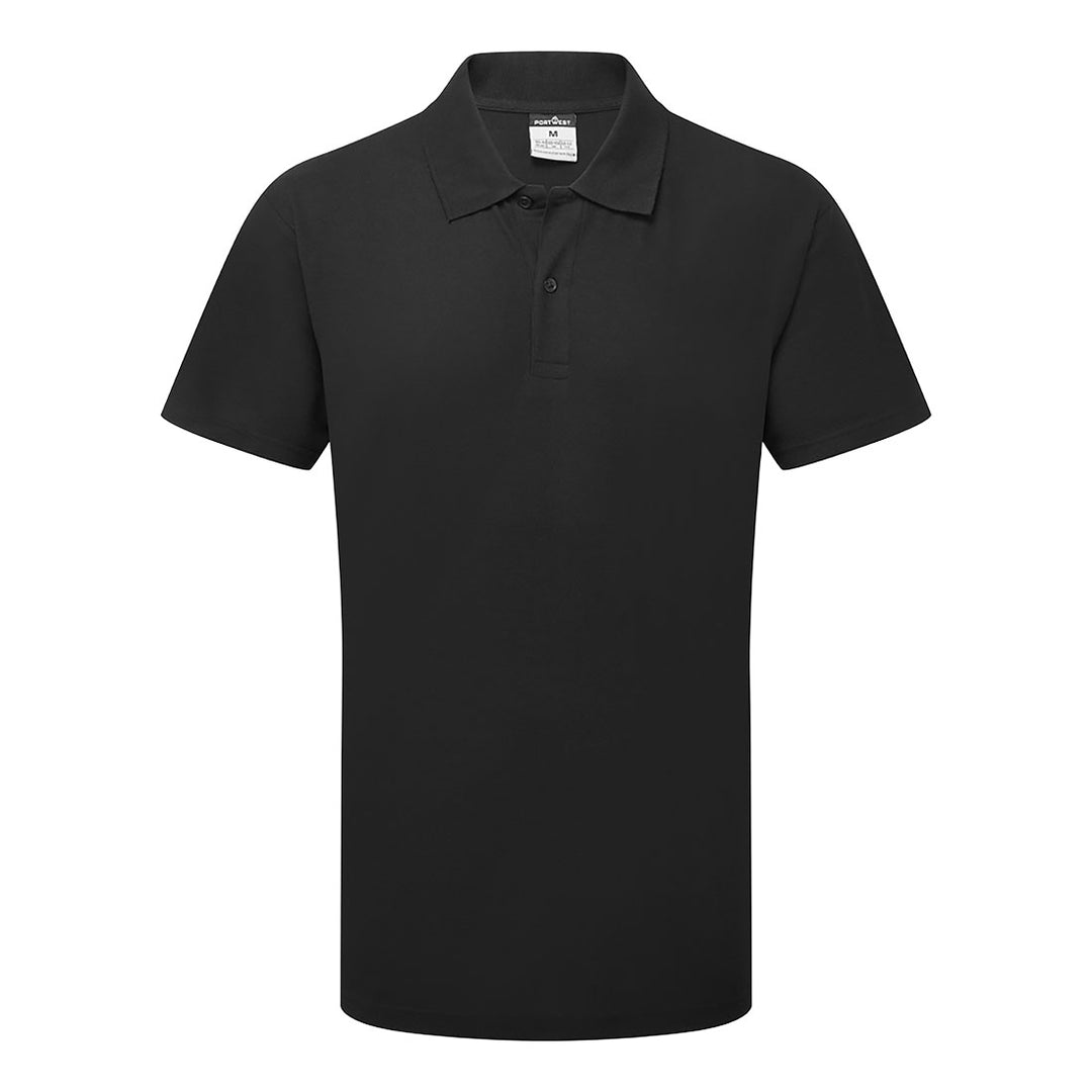 ES1 Essential Polo Shirt S/S - Negru