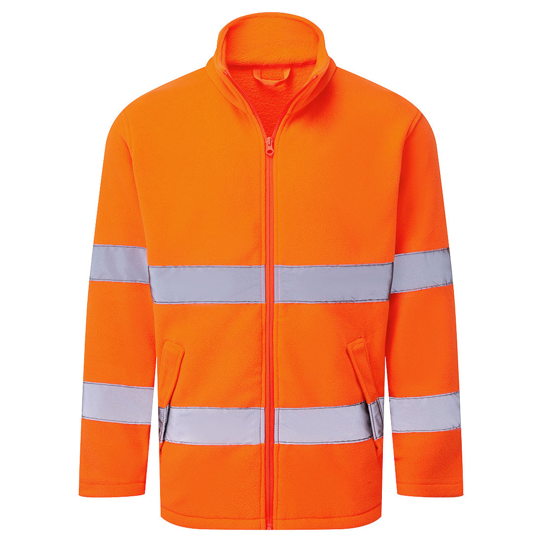 ES1 Essential Hi-Vis Fleece - Portocaliu