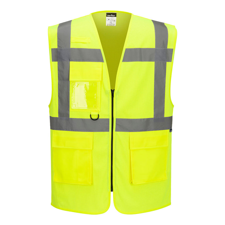 ES1 Essential Mesh Execut Vest - Galben