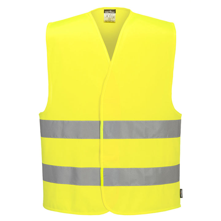 ES1 Essential HV Two Band Vest - Galben