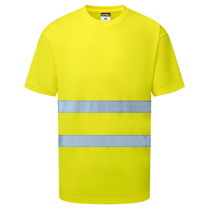 ES1 Essential HV T-Shirt S/S - Galben