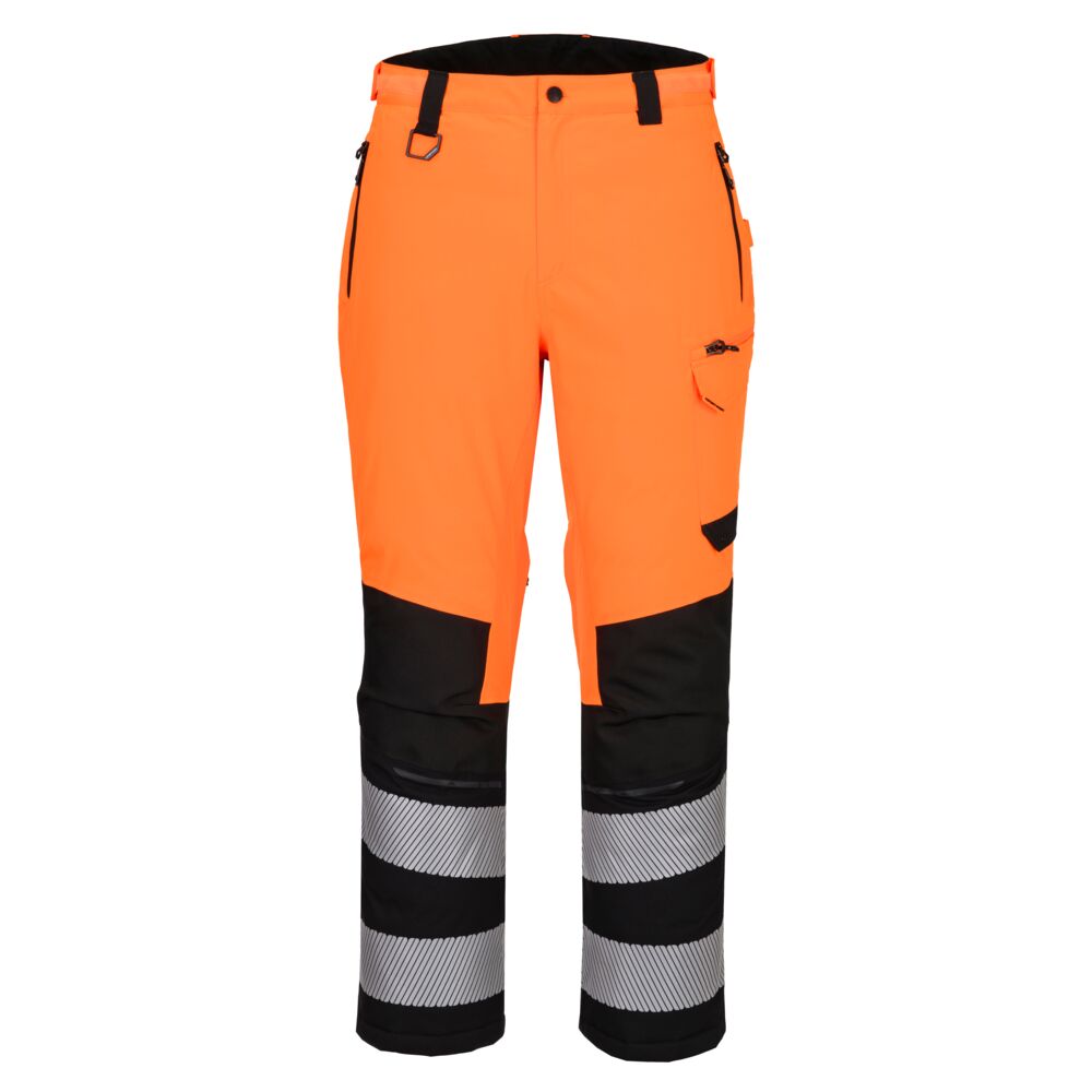 Pantaloni de expediție EV4 Hi-Vis - Portocaliu/Negru