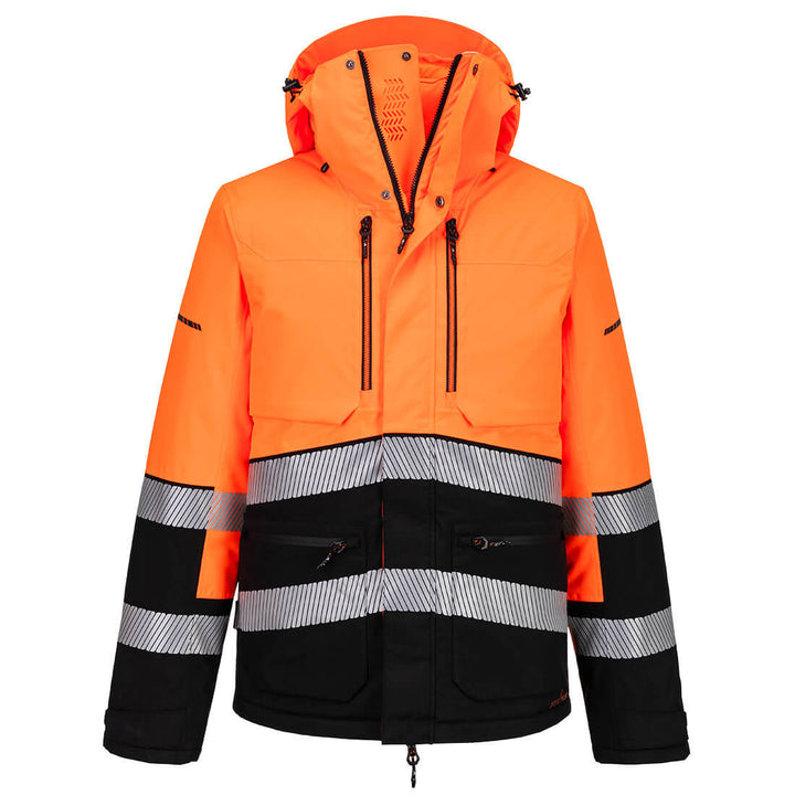 EV4 Jacheta Hi-Vis de Iarnă - Portocaliu/Negru
