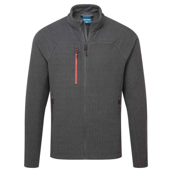 EV4 Fleece texturat - Gri metalic