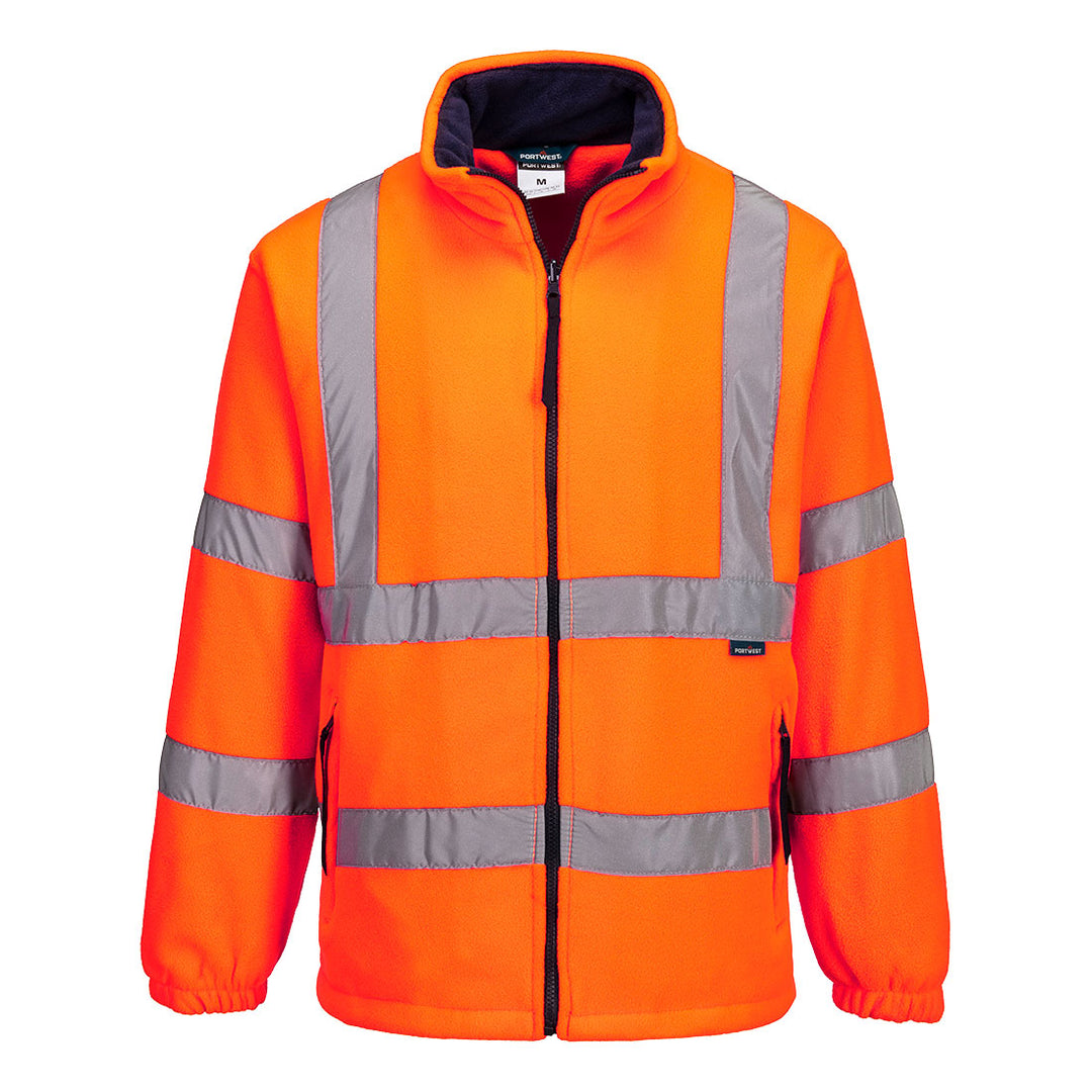 Polar Fleece Hi-Vis Mesh, captusit - Portocaliu
