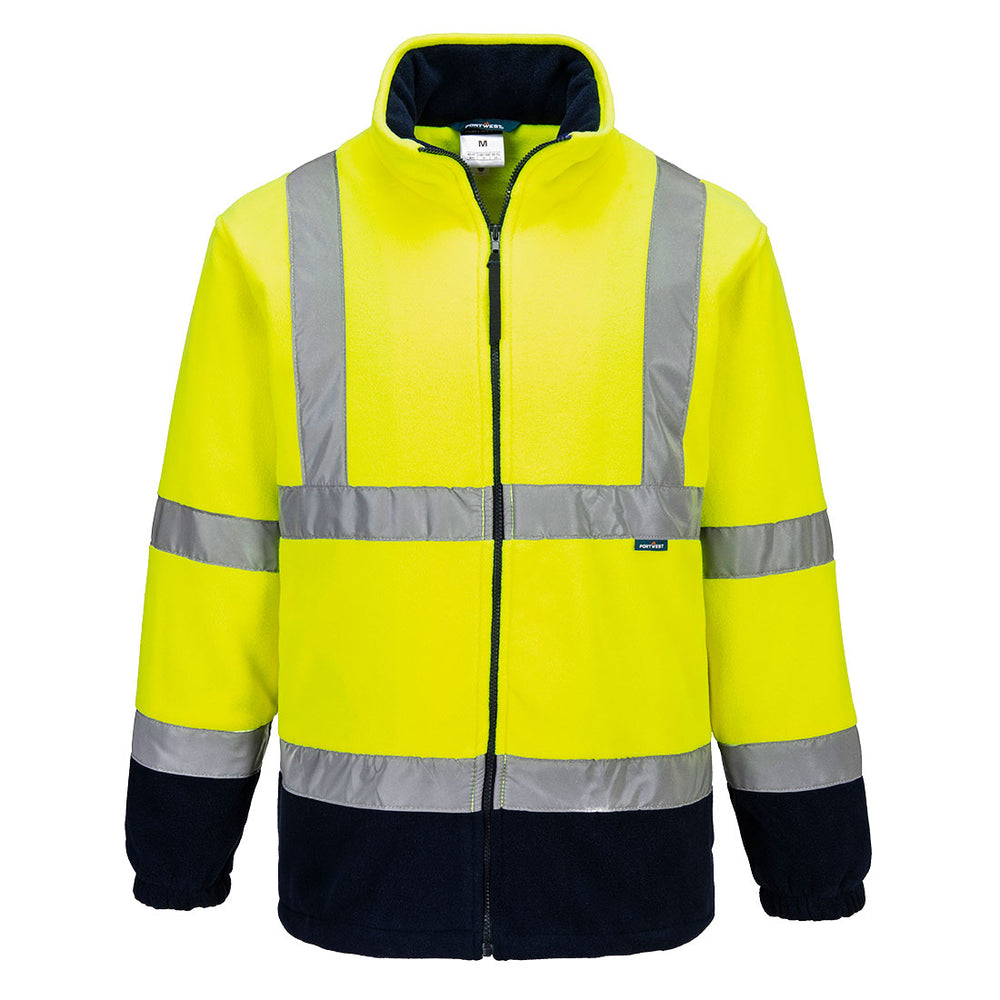 Fleece Hi-Vis Contrast - Galben/Navy