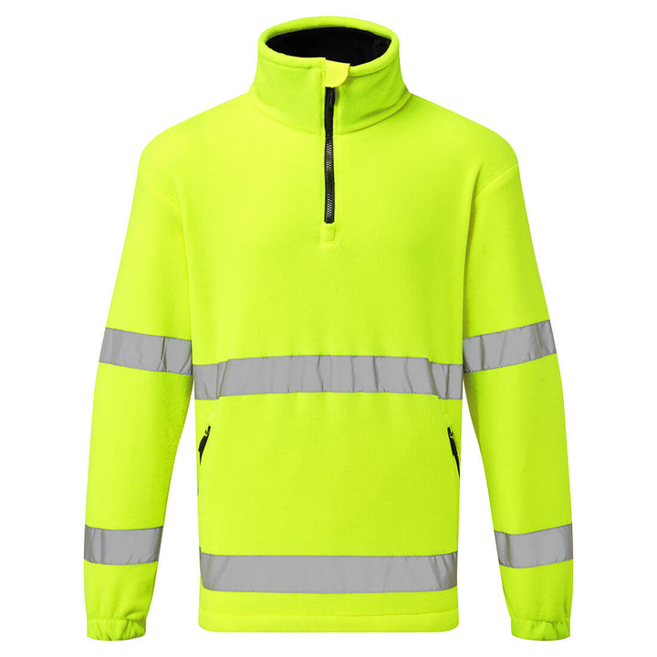 Hi-Vis 1/2 Zip Fleece - Galben