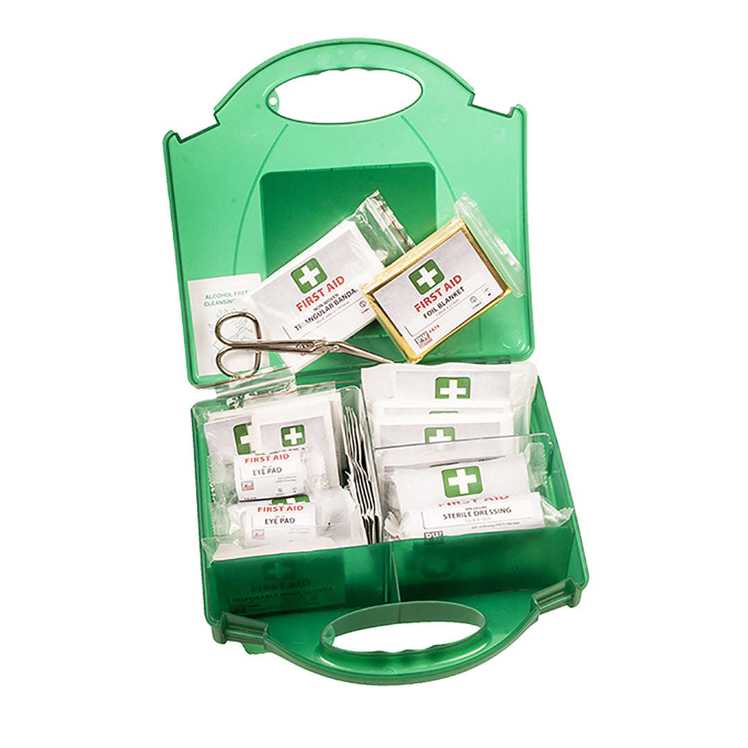 Kit de prim ajutor, la locul de munca 25+ - Verde