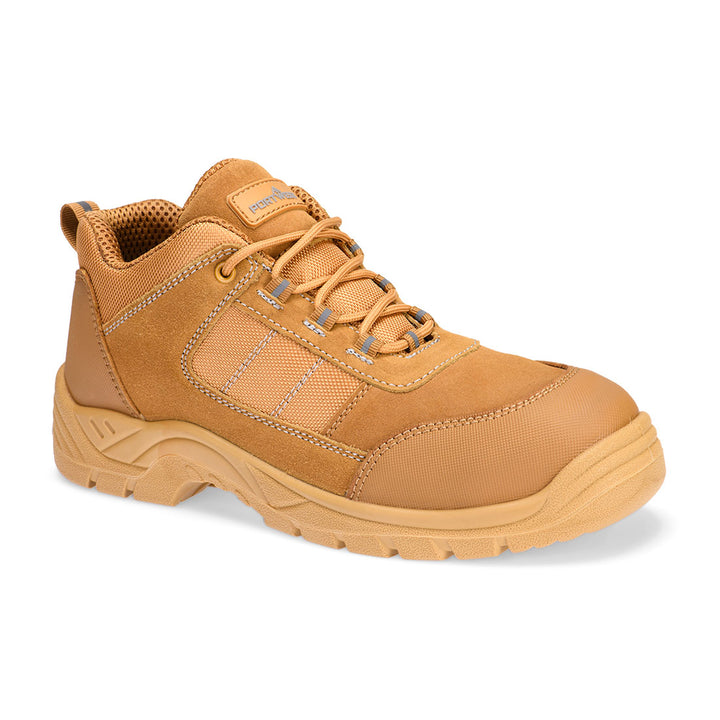 Pantof compozit Textil Suede  S1 SR FO - Alb