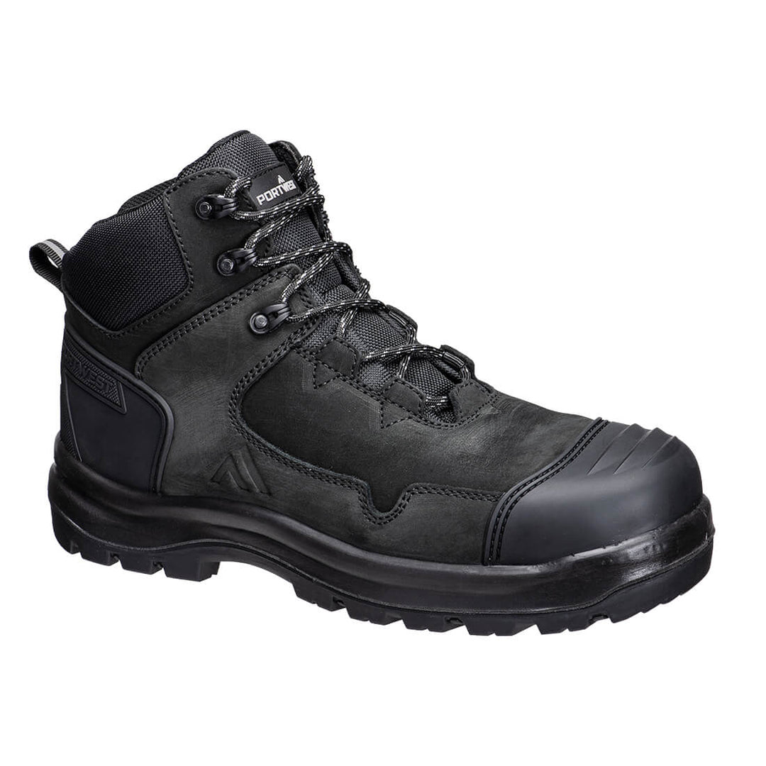 Wheat Apex Composite Mid Boot S3S HRO SR - Negru