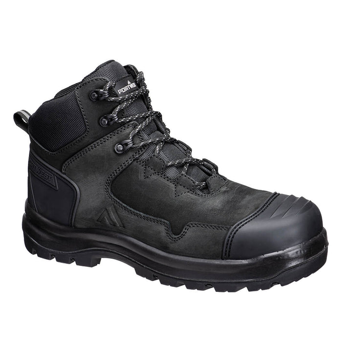 Wheat Apex Composite Mid Boot S3S HRO SR - Negru