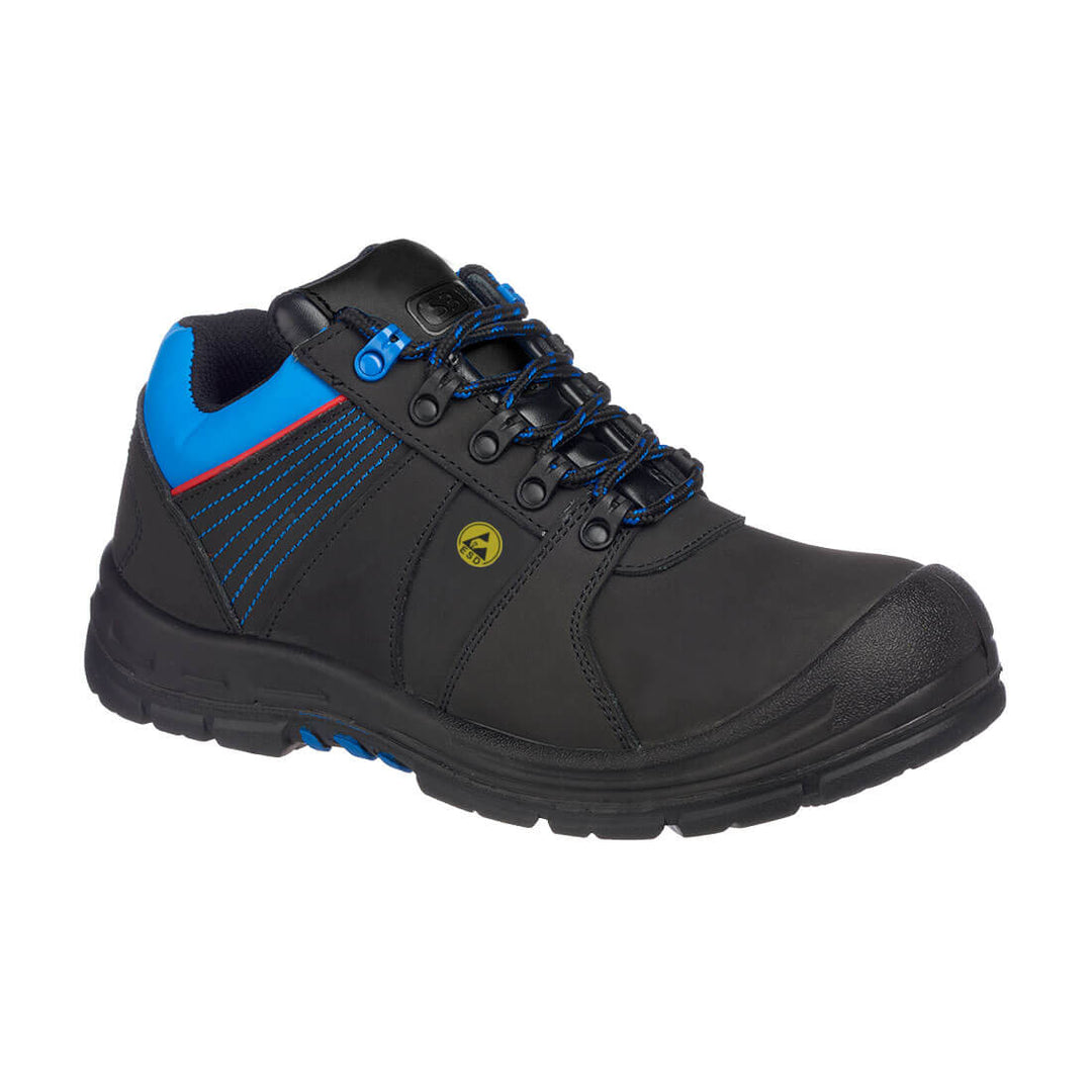 Pantof de protecție Portwest Compositelite Protector S3 ESD HRO - Negru/Albastru