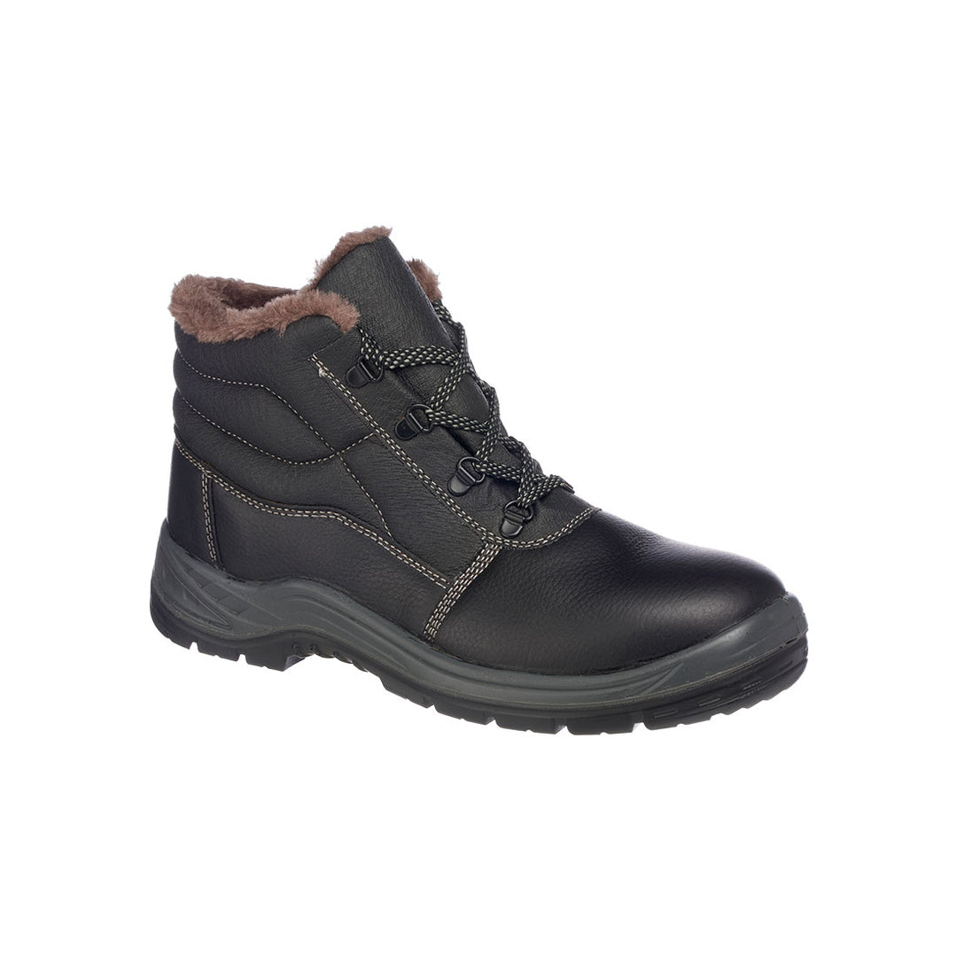 Steelite Kumo bocanc captusit cu blana S3 - Negru