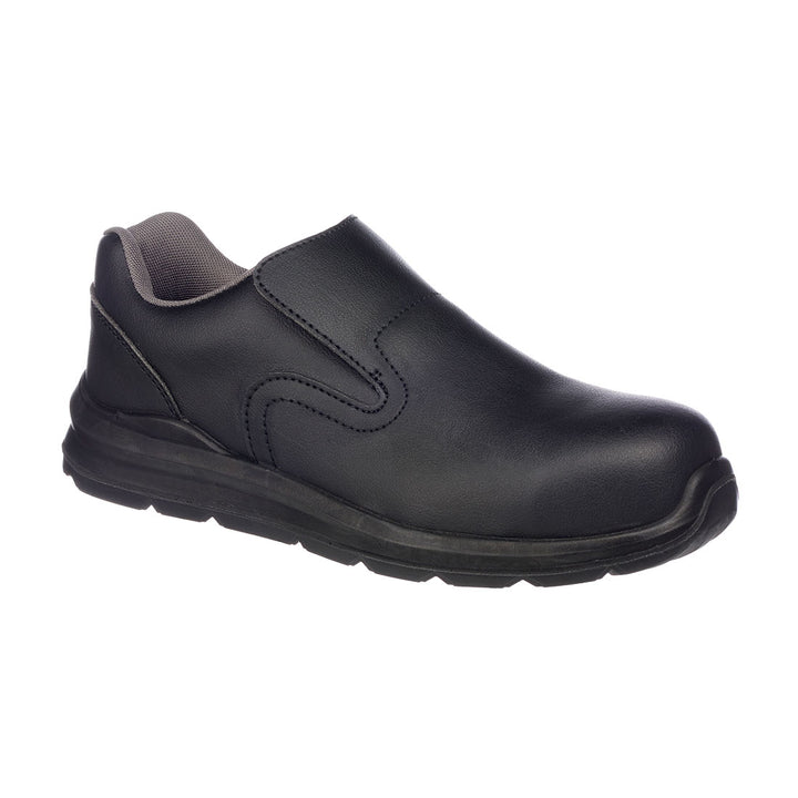 Portwest Compositelite Slip On Safety Trainer - Negru