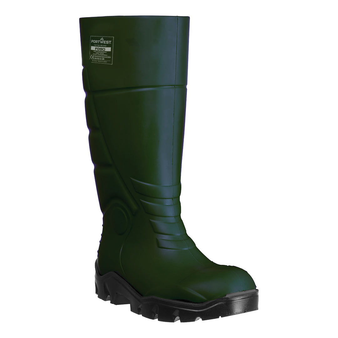 Cizme PU fara Protectie Wellington O4 CI FO - Verde