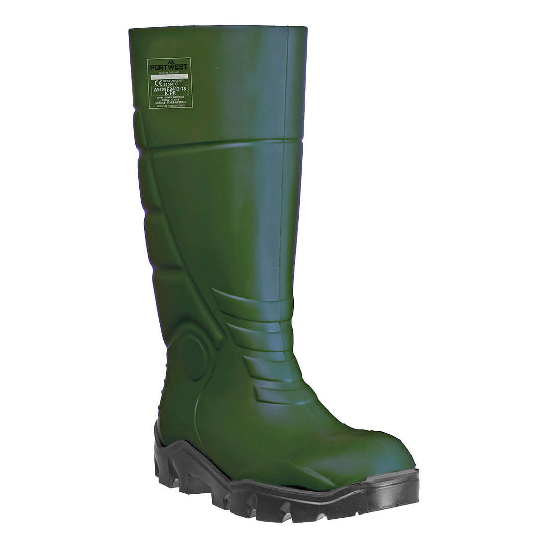 PU Safety Wellington S5 CI FO - Verde