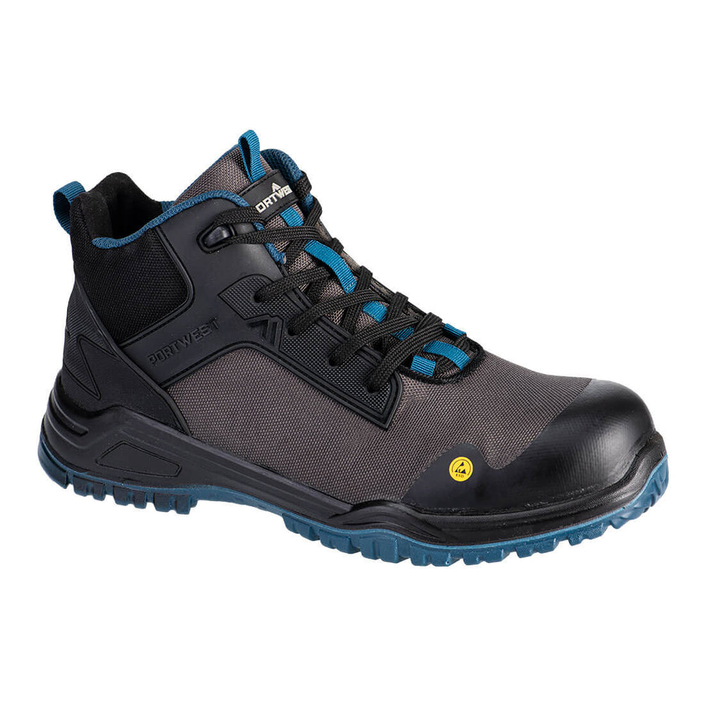 Bevel Composite Mid Boot S3S ESD SR FO - BkTeal
