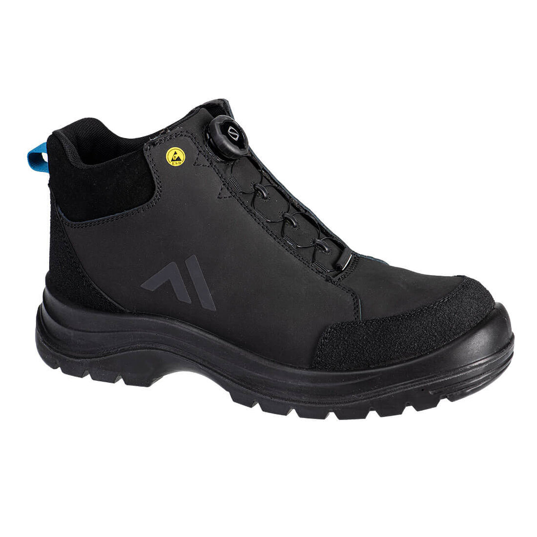 Ridge Composite Mid Boot S3S ESD SR FO - Negru/Albastru