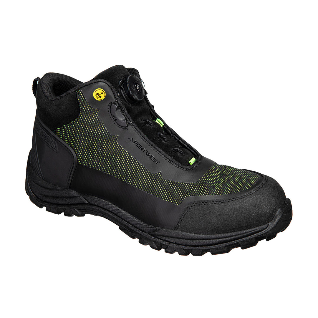 Girder Composite Mid Boot S3S ESD SR FO - Negru/Verde