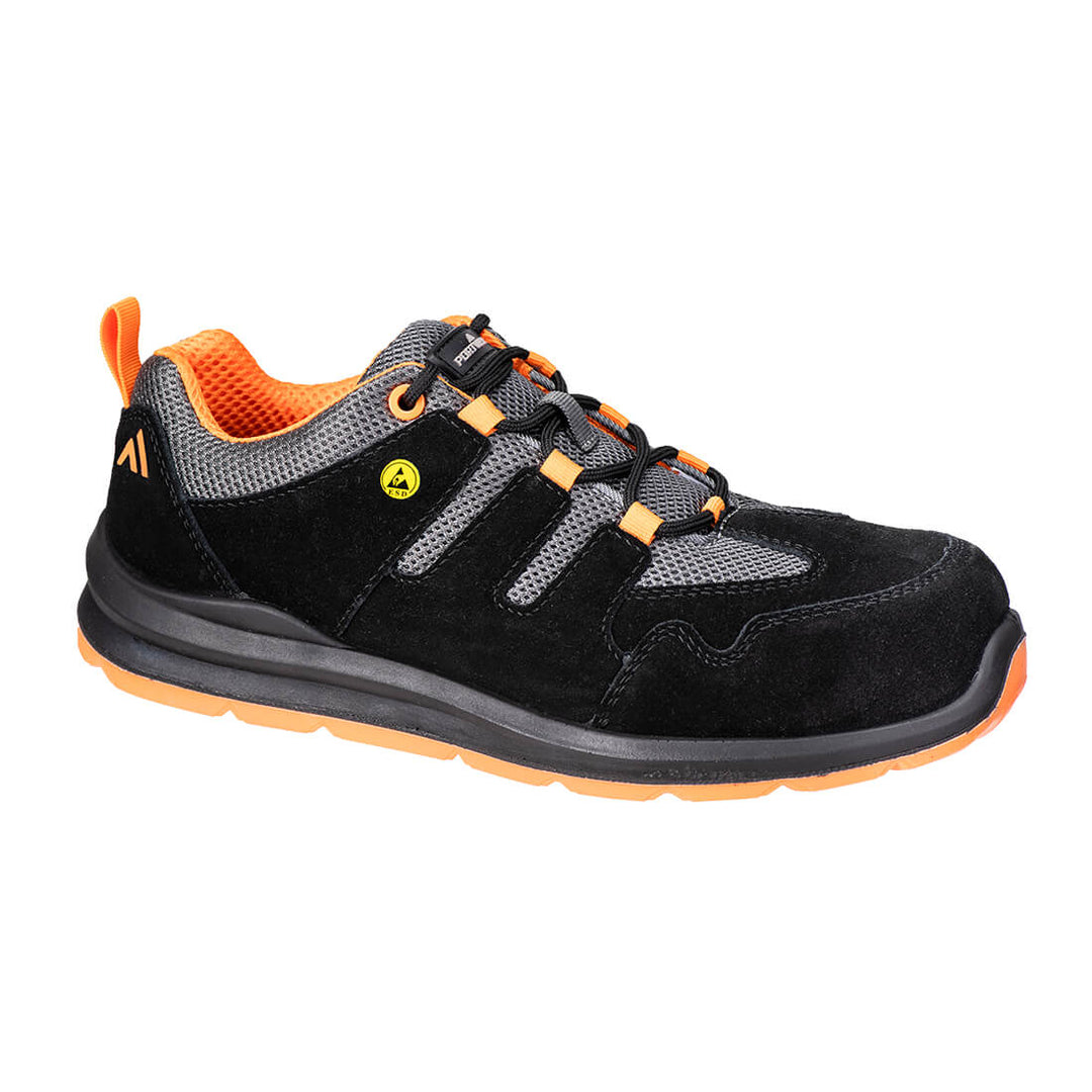 Composite Sandal S1 ESD SR FO - Negru/Portocaliu
