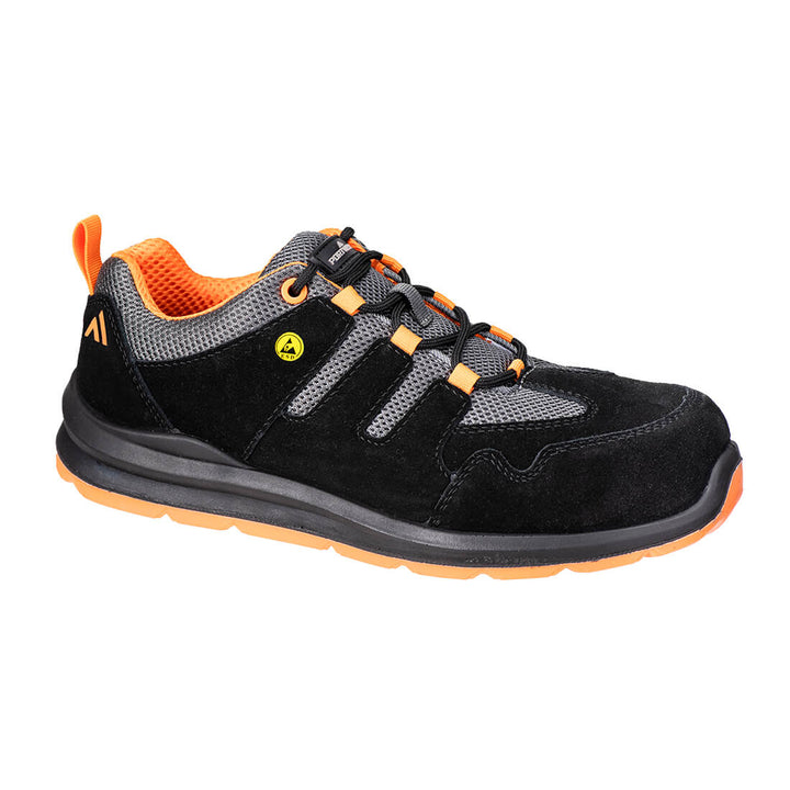 Composite Sandal S1 ESD SR FO - Negru/Portocaliu