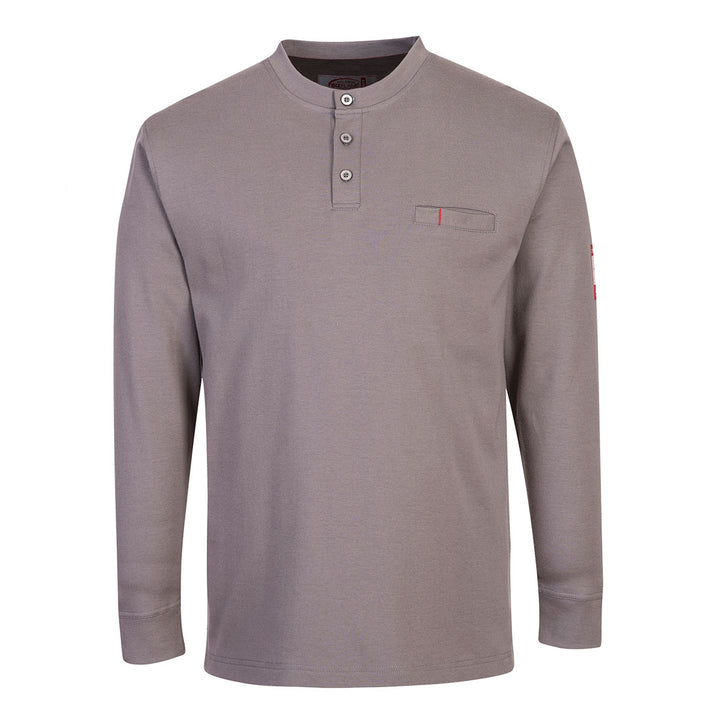 FR Anti-static Henley - Gri