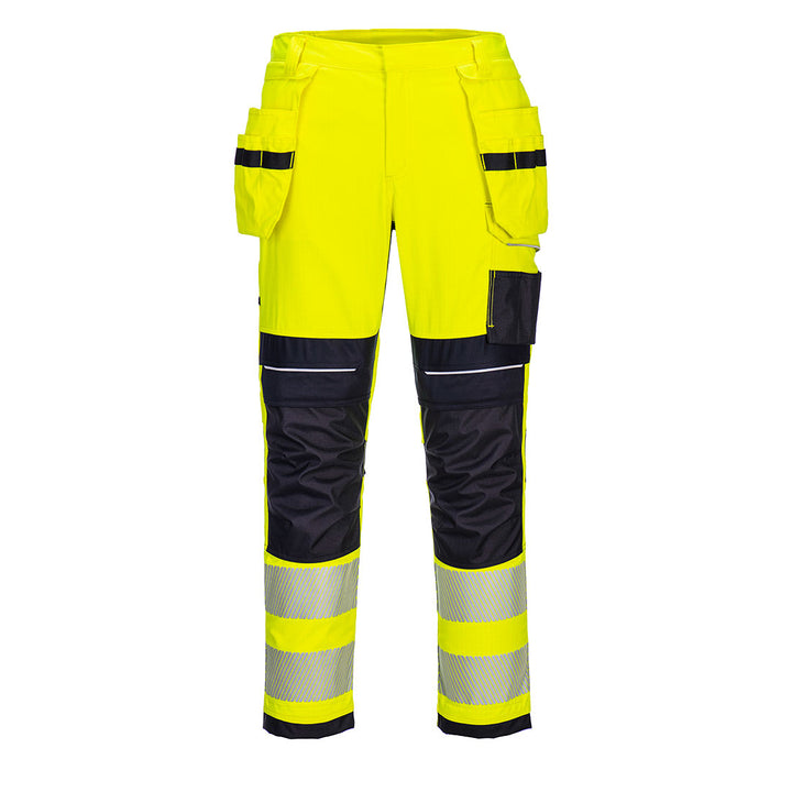 PW3 FR Modaflame Hi-Vis Holster Trousers - Galben/Navy
