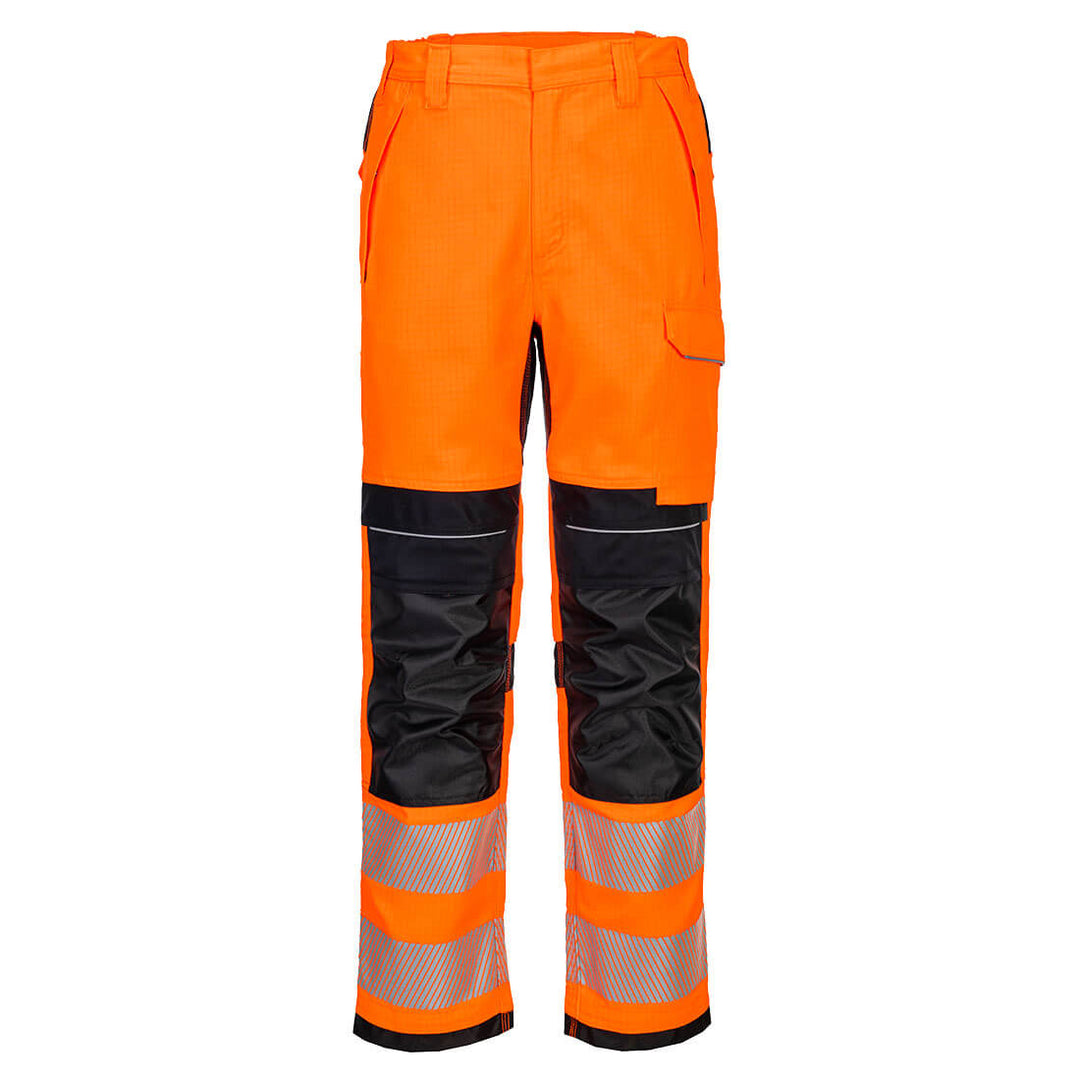 PW3 FR Modaflame HVO Work Trousers - Portocaliu/Negru