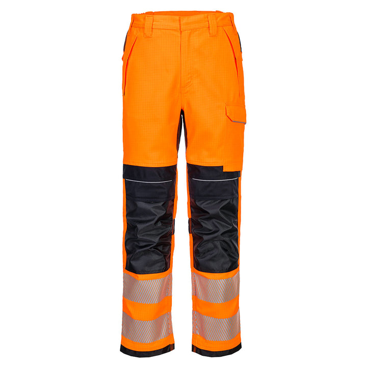 PW3 FR Modaflame HVO Work Trousers - Portocaliu/Navy